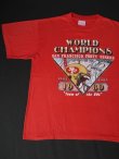 画像2: SAN FRANCISCO FORTY NINERS WORLD CAHMPIONS 1989 OFFICIAL VTG T-SHIRT RED XL