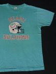 画像1: 80s MIAMI DOLPHINS VTG T-SHIRT LIGHT BLUE XL