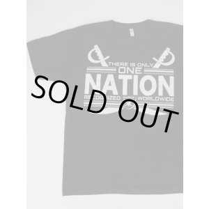 画像: RAIDERS THERE IS ONLY ONE NATION RECOGNIZED WORLDWIDE T-SHIRT BLACK L