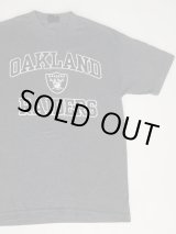 画像: NFL OAKLAND RAIDERS OFFICIAL T-SHIRT CHARCOAL GRAY M