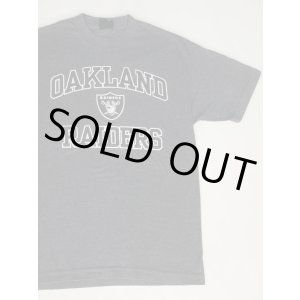 画像: NFL OAKLAND RAIDERS OFFICIAL T-SHIRT CHARCOAL GRAY M