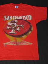 画像: 1995 49ERS SAN FRANCISCO OFFICIAL VTG T-SHIRT RED M