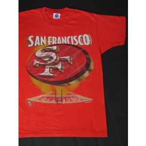 画像: 1995 49ERS SAN FRANCISCO OFFICIAL VTG T-SHIRT RED M