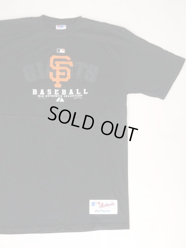 画像1: SAN FRANCISCO GIANTS MLB AUTHENTIC COLLECTION 2006 OFFICIAL T-SHIRT BLACK L