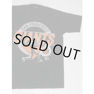画像: 1990 SAN FRANCISCO GIANTS BASEBALL CLUB OFFICIAL VTG T-SHIRT BLACK L