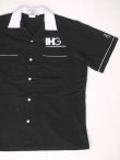 画像2: CRUISIN USA INTERCONTINENTAL HOTELS GROUP BOWLING SHIRT BLACK×WHITE M