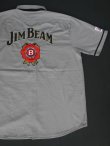 画像1: JIM BEAM OFFICIAL WORK SHIRT GRAY XL