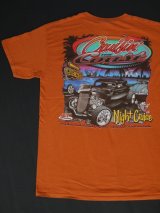 画像: CRUISIN' THE COAST OFFICIAL OLD T-SHIRT DARK ORANGE L