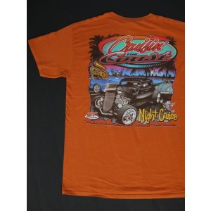画像: CRUISIN' THE COAST OFFICIAL OLD T-SHIRT DARK ORANGE L