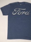 画像1: FORD OLD T-SHIRT MARBLED NAVY M