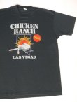 画像1: 80s CHICKEN RANCH LAS VEGAS VTG T-SHIRT MADE IN USA BLACK L