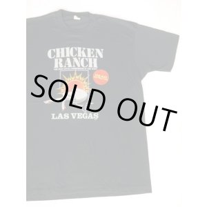 画像: 80s CHICKEN RANCH LAS VEGAS VTG T-SHIRT MADE IN USA BLACK L