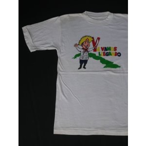 画像: YAVAMOS LLEGANDO VTG T-SHIRT WHITE M