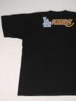 画像8: LAKERS DOUBLE-SIDED PRINTING OLD T-SHIRT BLACK XL