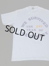 画像: 70s WE SURVIVED THE 1ST YEAR OF SEMINARY VTG T-SHIRT MADE IN USA LIGHT BLUE L