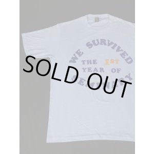 画像: 70s WE SURVIVED THE 1ST YEAR OF SEMINARY VTG T-SHIRT MADE IN USA LIGHT BLUE L