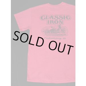 画像: CLASSIC IRON FREDERICKSBURG,VA T-SHIRT NEON PINK M
