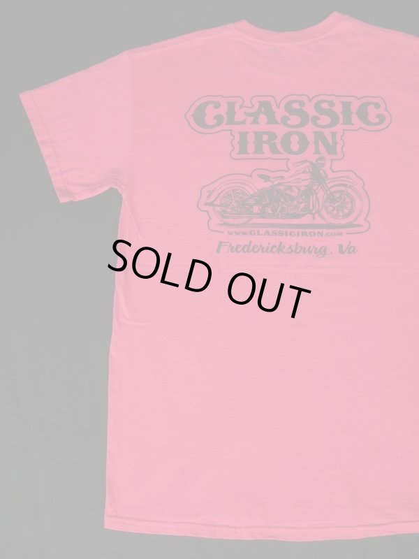 画像1: CLASSIC IRON FREDERICKSBURG,VA T-SHIRT NEON PINK M