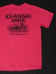 画像2: CLASSIC IRON FREDERICKSBURG,VA T-SHIRT NEON PINK M