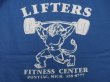 画像3: LIFTERS FITNESS CENTER VTG T-SHIRT MADE IN USA BLUE L