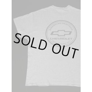画像: CHEVROLET AMERICAN HERITAGE OLD T-SHIRT MARBLED GRAY XL