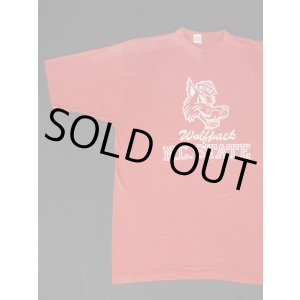 画像: NC STATE WOLFPACK FOOTBALL VTG T-SHIRT MADE IN USA RED XL