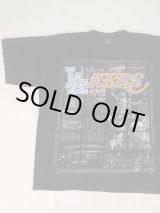 画像: LAKERS DOUBLE-SIDED PRINTING OLD T-SHIRT BLACK XL