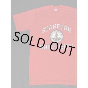 画像: 80s CHAMPION STANFORD UNIVARSITY VTG T-SHIRT MADE IN USA RED L