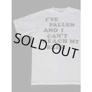 画像: I'VE FALLEN AND I CAN'T REACH MY BEER VTG T-SHIRT MADE IN USA WHITE L