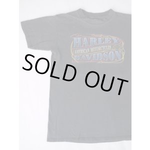 画像: 1998 BARNETT HARLEY DAVIDSON MOTORCYCLES OFFICIAL T-SHIRT MADE IN USA BLACK M