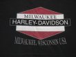 画像8: 1998 HARLEY DAVIDSON 95TH MILWAUKEE OFFICIAL T-SHIRT MADE IN USA BLACK XL