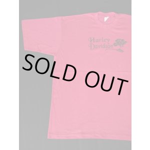 画像: HARLEY DAVIDSON OFFICIAL VTG T-SHIRT MADE IN USA NEON PINK XXL