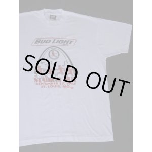 画像: 1995 BUD LGHT BEER ST.LOUIS CARDINALS STADIUM RUN OFFICIAL VTG T-SHIRT MADE IN USA WHITE XL