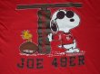 画像3: 70s SNOOPY SAN FRANCISCO 49ERS JOE 49ER OFFICIAL VTG T-SHIRT MADE IN USA RED M