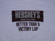 画像3: HERSY'S MILK CHOCOLATE BETTER THEN AVICTORY LAP OFFICIAL T-SHIRT WHITE L