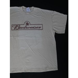 画像: BUDEISER ANHEUSER-BUSCH,INC OFFICIAL T-SHIRT BEIGE XL