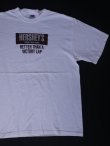 画像1: HERSY'S MILK CHOCOLATE BETTER THEN AVICTORY LAP OFFICIAL T-SHIRT WHITE L