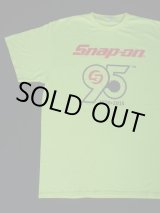 画像: SNAP-ON 95TH ANNIVERSARY OFFICIAL T-SHIRT FLUORESCENT YELLOW L