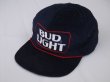 画像1: BUD LIGHT VTG TRUCKER CORDUROY CAP NAVY MADE IN USA