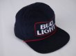 画像2: BUD LIGHT VTG TRUCKER CORDUROY CAP NAVY MADE IN USA