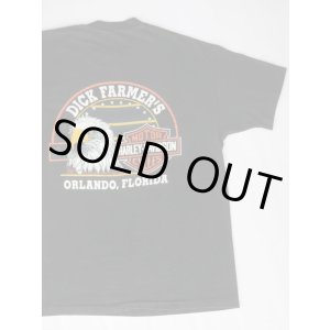 画像: HARLEY DAVIDSON DICK FARMER'S OFFICIAL VTG T-SHIRT BLACK XL MADE IN USA