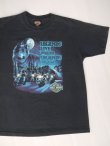 画像1: 90s HARLEY DAVIDSON LEGENDS LIVE WHERE LEGENDS ROAM OFFICIAL VTG T-SHIRT BLACK L