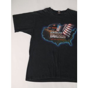 画像: 1996 HARLEY DAVIDSON THE ROAD TO FREEDOM OFFICIAL VTG T-SHIRT BLACK XL