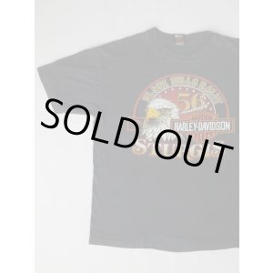 画像: 1996 HARLEY DAVIDSON STURGIS BLACK HILLS RALLY OFFICIAL VTG T-SHIRT BLACK XL MADE IN USA