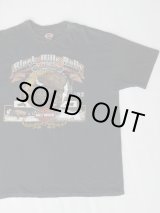 画像: 1991 HARLEY DAVIDSON STURGIS BLACK HILLS RALLY OFFICIAL VTG T-SHIRT BLACK XL MADE IN USA