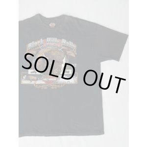 画像: 1991 HARLEY DAVIDSON STURGIS BLACK HILLS RALLY OFFICIAL VTG T-SHIRT BLACK XL MADE IN USA