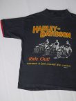 画像1: HARLEY DAVIDSON RIDE OUT! SUMMER IS JUST AROUND THE CORNER OFFICIAL VTG T-SHIRT BLACK