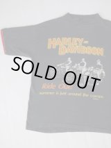 画像: HARLEY DAVIDSON RIDE OUT! SUMMER IS JUST AROUND THE CORNER OFFICIAL VTG T-SHIRT BLACK