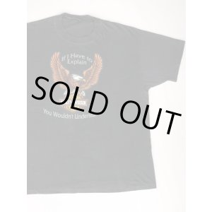 画像: 1996 HARLEY DAVIDSON IF I HAVE TO EXPLAIN YOU WOULDN'T UNDERSTAND OFFICIAL VTG T-SHIRT BLACK XL 