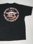 画像1: ROCKY MOUNTAIN HARLEY DAVIDSON OFFICIAL VTG POCKET T-SHIRT BLACK XL